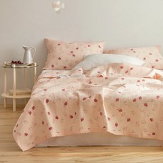 AIRE 亞麻被子和墊子, Variang 乳白色