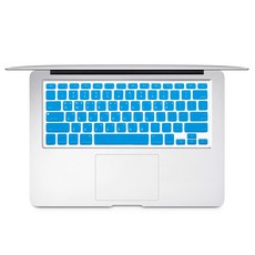 2024년 맥북 프로16 M4 키보드 컬러 키스킨 A3403, 블루, 1개