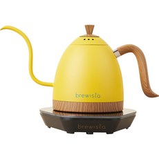 브뤼스타 아티산 전기드립포트 pro 600ml, 브라질옐로우 브라질옐로우