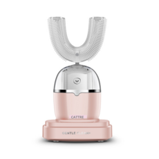 CATTRE 自動口腔清潔器隨機出貨+粉色牙膏, 1套