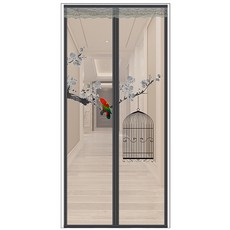 玄關磁吸式防蚊門簾, 鳥籠