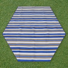 Swiss Mountain 六角圓頂帳篷專用六角地墊, 多色