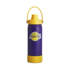 NBA 컬러 보온 보냉 텀블러, 로스 앤젤레스 레이커스, 1개, 500ml