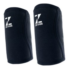 ZERO TO HERO 氯丁橡膠健康護肘護肘套 5 mm 2p, 1個, 黑色