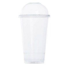 外帶 透明杯 + 杯蓋 套組, 1組, 100組, 660ml