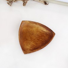 Bakssisangbang 相思木木質三角盤 2號, 1個, 單一顏色