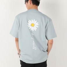 아우라큐 남녀공용 20수 트임 빅사이즈 통기성 반팔 티셔츠 P07