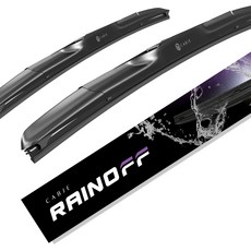 Kabje 複合式撥水鍍膜矽膠雨刷 2入組, 請參考商品詳情