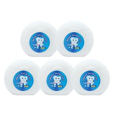Korea Brush Dental 酷涼感牙線 無香 粉紅線 840D, 50m, 1入, 5個, 一般型