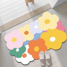 Moneta 花卉系列 可愛地墊 60 x 40 cm, A03, 1個