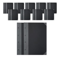 YOUNGO環保紙 黑色封面 竖向 左翻 A4, 混色, 10個