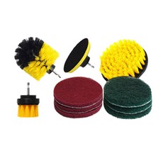 電動清潔刷刷頭 10件組, 混色, 1套