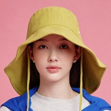 whitesands 亞麻混紡Aras寬簷軟帽