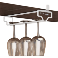 Rabeloa 倒掛式紅酒杯架, 1個, 白色