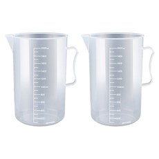 ZERO CANDLE 27LIVING 堅固的塑膠燒杯, 2個