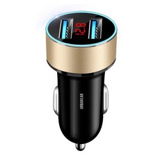 어반카 차량용 디스플레이 2구 시거잭, 골드