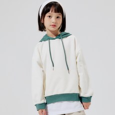 바브키즈 아동용 베이직 후드 티셔츠