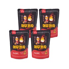 인비바 어무꽈자 매운맛, 40g, 4개
