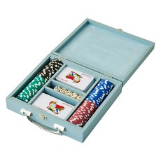 Modern House 家庭娛樂桌遊撲克籌碼組, 1組, 混色