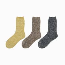 REXY 熱門保暖刷毛中筒襪 3雙組