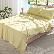 아망떼 포휴즈 시어서커 리플 홑이불, 레몬