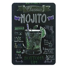 레트로 메탈 벽데코, 01 모히또