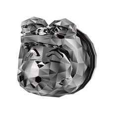 벨르아망 짱구못말려 초코비 공룡짱구 차량용방향제 크롬블랙, 1세트, 플라윗