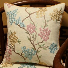 卡里斯 花鳥圖案抱枕套