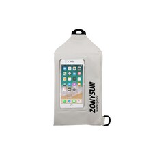 I Love Fit運動郵差防水包, 白色的