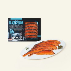은하수산 프리미엄 드라이에이징 64시간 흑임자 훈제연어 (냉장), 120g, 1개