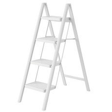 KOKIRI LIVING 家用折疊梯 A11 KLA-3976 白色 4層, 1個