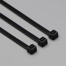 솔탑 전선 정리 케이블 타이, 300개, 흑색