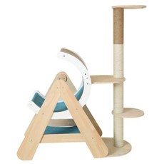 딩동펫 고양이 원목캣타워 솔리드, 1개