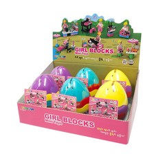 Little Toy糖果玩具女孩積木製作遊戲 6種組, 混色