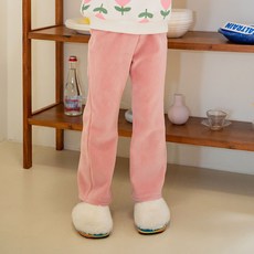 Lala Amang 女童款經典羅紋天鵝絨長褲