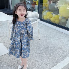 CONTIKIDS 女童花雲連身裙