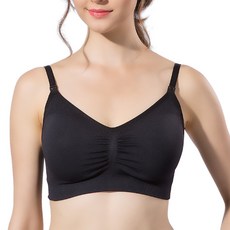 簡約抓褶哺乳內衣