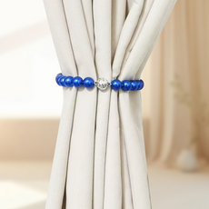 제이케이 커튼 고정 스트랩 40cm, 사파이어 블루, 1개