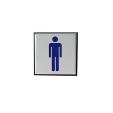 아트사인 화장실 스티커 표지판, 신사용, 1개