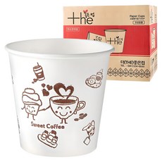 The Joheun Keop 天然紙漿紙杯 184ml, 1組, 1000入