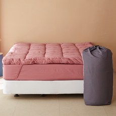 La Pomme 素色床墊+收納袋, 玫瑰