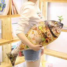 보나라온 쓸데없는 웃긴 선물 인싸 쿠션, 07 구운 농어