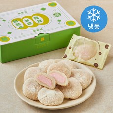 명담 딸기 그릭 요거트떡 (냉동), 40g, 9개입, 1개