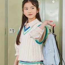 Stylenoriter 兒童校園針織背心