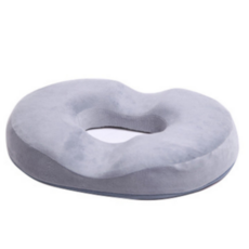 Homebli記憶棉坐墊甜甜圈坐墊, 灰色