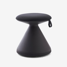 시디즈 펑거스 원형 스툴, 블랙 + 다크그레이, 1개