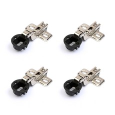 IREX 玻璃鉸鏈 銀色啞光 IN, 4個