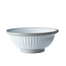 긴포 일본 뚝배기 키카 볼, 화이트, 1개
