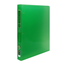 Wizoffice Fron 透明活頁夾 60p, 綠色, 1個