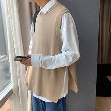 男性Eden基本款側開衩背心 101 FC-2318989